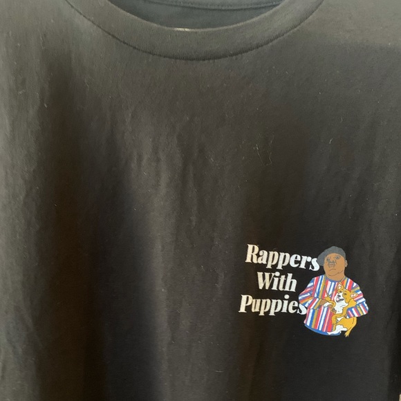 (3/$45) NWOT Rappers with Puppies T-Shirt - Picture 2 of 3